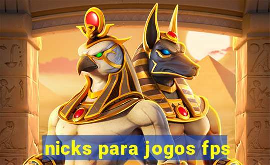 nicks para jogos fps